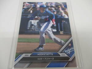 2024 Topps Now Road To Opening Day Dodgers Team Card #OD-272 Mookie Betts ムーキーベッツ 日本語版　OD-272 od272 272 ベッツ