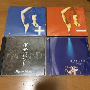 甲斐バンド KAI FIVE アルバム４タイトルセット