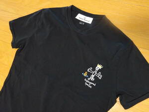 ☆used☆Vivienne Westwood☆ヴィヴィアンウエストウッド☆半袖Tシャツ☆ブラック☆表示サイズ　M☆