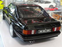 ☆限定4000台(2675/4000)☆OTM187☆1/18 Mercedes-Benz 560SEC AMG Wide Body Black☆メルセデス・ベンツ☆ワイドボディ☆無改造オリジナル_画像2