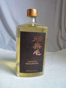 栃栗毛 Mizunara ミズナラ◆麦焼酎 720ml