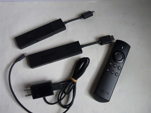 現状品◆Amazon アマゾン Fire TV Stick 2こ ファイヤースティック S3L46N 第3世代 (A)