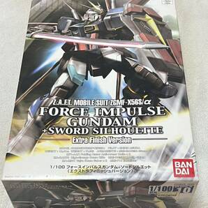 1/100 フォースインパルスガンダム +ソードシルエット エクストラフィニッシュ 機動戦士ガンダムSEED DESTINY 未開封 ガンプラ 赤バンダイの画像1