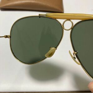 アメリカンヴィンテージ レイバン Ray-Ban 刻印『B&L RAYBAN USA』ティアドロップ 1970sの画像6