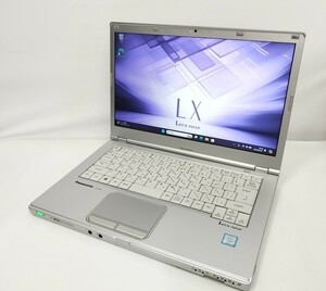 6652 キー不良等ジャンク CF-LX6RDPVS I5 7300U 2.6Ghz 8GB 簡易確認 部品取りにどうぞ