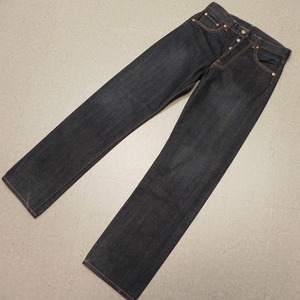 -194★ 良品 日本製 Levis 66501 ビッグE リーバイス ビンテージ復刻 LVC デニムパンツ size W30 インディゴ ジーンズ 即決 ★