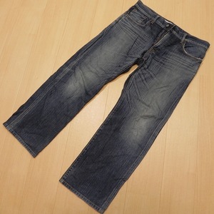 -385* сделано в Японии EDWIN VINTAGE Edwin 404XV * цвет .. выдающийся Vintage обработка б/у одежда Denim распорка джинсы W-36 быстрое решение *