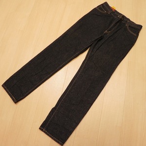 -442* 80s 90s Edwin EDWIN US CLASSC 1962 черный Denim брюки 34. окраска черный джинсы состояние хороший быстрое решение *