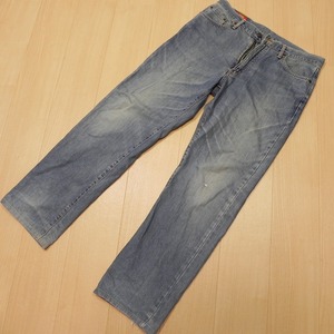 -471 ★ 90 -е годы 90 -х годов Сделано в Японии Edwin US Classic Edwin US Classic 604 Anty -Clothe Denm Denim Bants Straight Jeans W35 ★