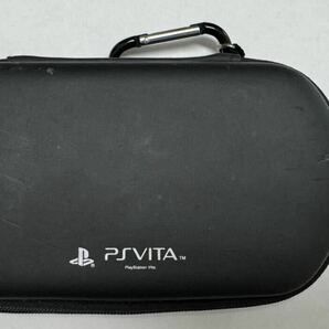 動作品 PlayStation Vita PCH-1100 おまけ ソフト1本 ケース 16GBメモリーカード  送料無料の画像1