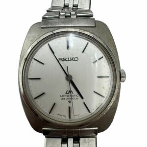 稼働品 SEIKO セイコー LORD MATIC ロードマチック LM 23石 5601-7010 自動巻き AT ホワイト 白文字盤 腕時計 現状品 9860