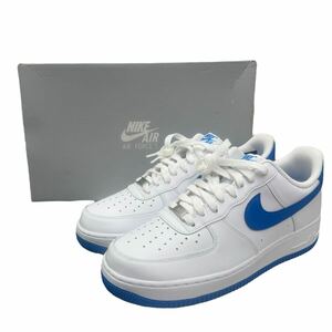 未使用 Nike Air Force 1 Low White/Photo Blue 26.5cm FJ4146-103 管10048