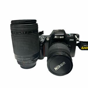 Nikon ニコン F60 ボディ AF NIKKOR 28-80mm / AF NIKKOR 70-300mm レンズセット カビ曇り有 動作未確認 ジャンク 管10154