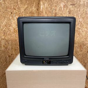 ブラウン管　カラーテレビ/ビデオ　DZAC C14K1　オンキョー　94年製　ブラウン管テレビ　通電確認済み