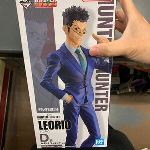 即決　未開封　一番くじ HUNTER×HUNTER DAY OF DEPARTURE D賞 　レオリオ=パラディナイト　フィギュア