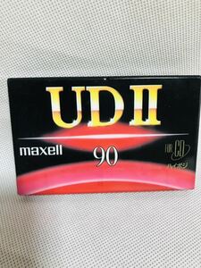 カセットテープ /maxell /マクセル /ハイポジ /UDⅡ/90分/UD2-90G/未開封