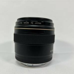 CANON キャノン LENS EF 85㎜ 1:1.8 カメラレンズのみ キャップ フィルター ケース フード付きの画像6