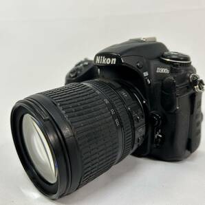 Nikon ニコン D300S Nikon AF-S NIKKOR 18-105㎜ 1:3.5‐5.6 ED フード キャップ ストラップ付 カメラ 現状品の画像1