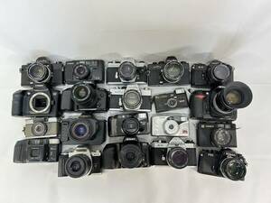  camera 20 point set summarize Canon Canon Nikon Nikon YASHICA Yashica PENTAX Pentax junk 