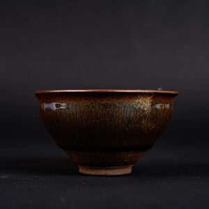 【後】HH019 宋代 天目茶碗 古美術 骨董品 古玩 時代物 古道具 中国美術品 朝鮮美術品 日本美術品