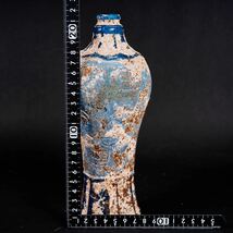 【後】HI014 波斯二世紀玻璃梅瓶 古美術 骨董品 古玩 時代物 古道具 中国美術品 朝鮮美術品 日本美術品_画像9