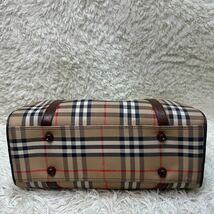 バーバリー 【人気デザイン】Burberrys ボストンバッグ ハンドバッグ ノバチェック シャドウホース レザー BURBERRY バーバリーズ_画像6