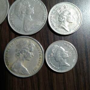 旧硬貨 エリザベス女王 香港 イギリスの画像5