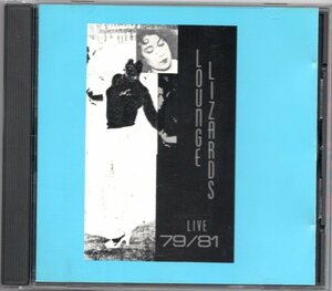 ♪レア盤!!! Lounge Lizards-Live 79/81♪