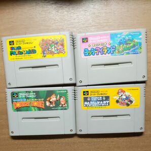 スーパーファミコン ソフト　4本セット 販売