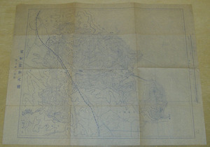 44【戦前】岡山縣小田郡城見村管内地図　一万分之一