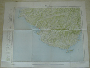 3【古地図】田辺　大正7年　二十万分一帝國図　和歌山/奈良