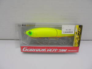 ◇8131R+・Megabass/メガバス GORHAM/ゴーラム 147F SW ドチャートOB ルアー 未使用品