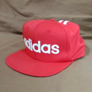 キャップ_帽子_アディダス（adidas）レッド_赤_