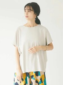 クラフトスタンダードブティック CRAFT STANDARD BOUTIQUE 配色ステッチドルマンTシャツ （ベージュ）