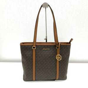 （OT2766）美品 マイケルコース MICHAEL KORS ハンドバッグ トートバッグ レディース MK バニラ 2点 おまとめの画像5