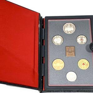 (TY1206) Mint Bureau Japan 1989年 平成元年 プルーフ貨幣セット 大蔵省造幣局 記念貨幣 記念硬貨 額面¥666 保管品 コレクションの画像1