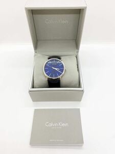 （I 148 a） Calvin Klein カルバン・クライン　メンズ腕時計　中古／不動／現状品 K8Q 311