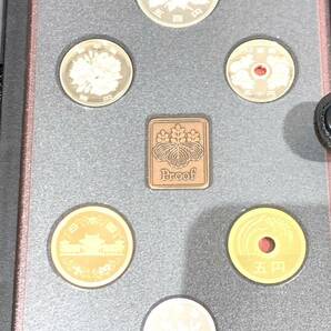 (TY1206) Mint Bureau Japan 1989年 平成元年 プルーフ貨幣セット 大蔵省造幣局 記念貨幣 記念硬貨 額面¥666 保管品 コレクションの画像3