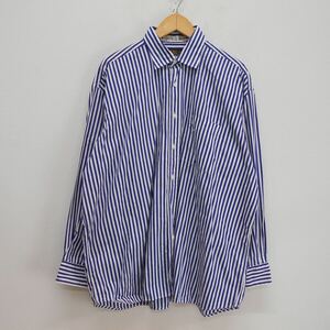 INDIVIDUALIZED SHIRTS インディビジュアライズドシャツ 長袖シャツ ストライプ L 10115815