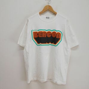 kolor / BEACON カラー ビーコン 23WBM-T07236 23AW 度詰め天竺Tシャツ 半袖 ロゴ プリント 2 10116070の画像1