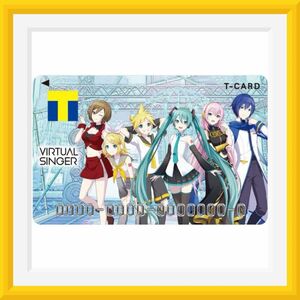 新品未登録　Tカード 初音ミク　バーチャルシンガー2024ver Vポイントカード