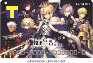 販売終了　レア　fate grand order Tカード Tポイントカード