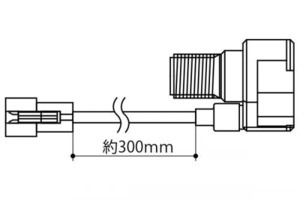 スペシャルパーツ武川 SP武川 JISケーブル型速度センサーキット 300mm 05-06-0012