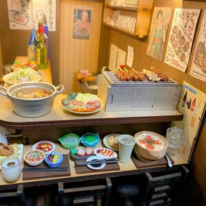 昭和レトロ 居酒屋 ミニチュア ドールハウスの画像3