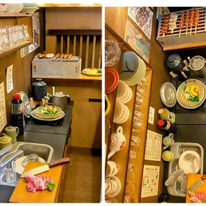 昭和レトロ 居酒屋 ミニチュア ドールハウスの画像5