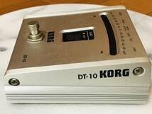 ★KORG チューナー DT-10 トゥルーバイパス コルグ★_画像5