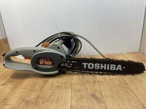 送料無料S84390 TOSHIBA 東芝 電気チェーンソー HC-305B チェーンタイプ 91VG-45E 切断機 電動工具