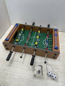 送料無料S73324 テーブルサッカー おもちゃ ゲーム レトロ 良品 約23cm×約34.5cm