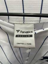 送料無料S84419 Fanatics NY YANKEES ニューヨーク・ヤンキース ユニフォーム Mサイズ ストライプ 野球 ベースボール_画像3