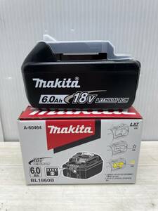 送料無料S84488 makita マキタ BL1860B リチウムイオンバッテリー 18V 6.0Ah 純正 工具 未使用品